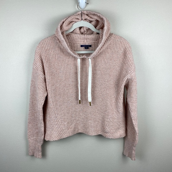 American Eagle Outfitters Sweaters - American Eagle Cropped Sweater Hoodie - Size Medium